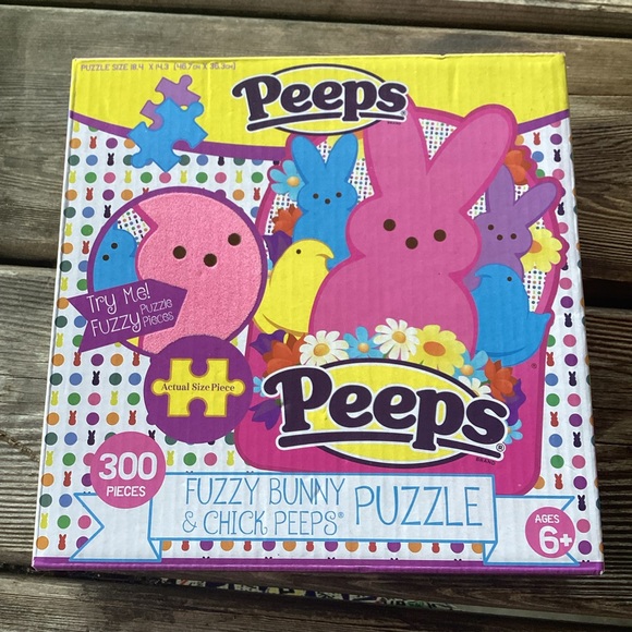 Peeps Other - Peeps Fuzzy Bunny & Chick Puzzle - 300 pieces